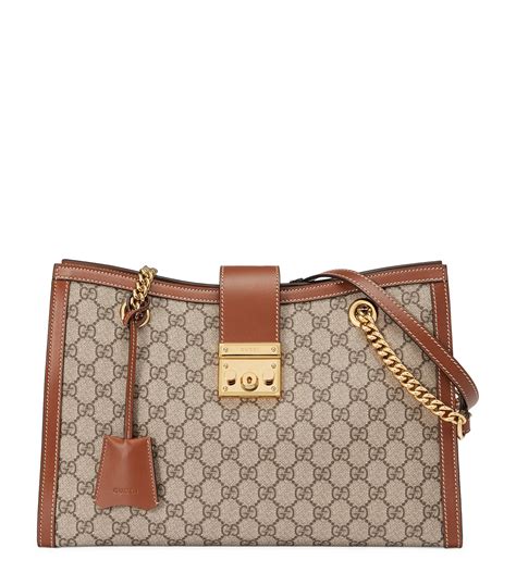 padlock medium gucci signature shoulder bag|genuine gucci padlock bag.